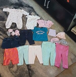 0-6 Month Clothing Bundle Girls